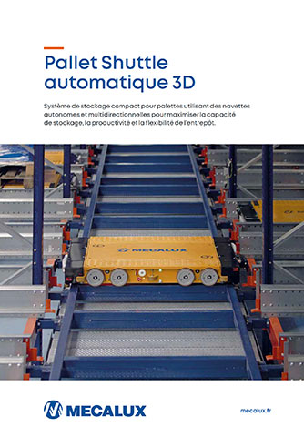 Pallet Shuttle Automatique 3D